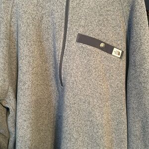 NORTHFACE MENS HEAVY 1/4 ZIP JACKET